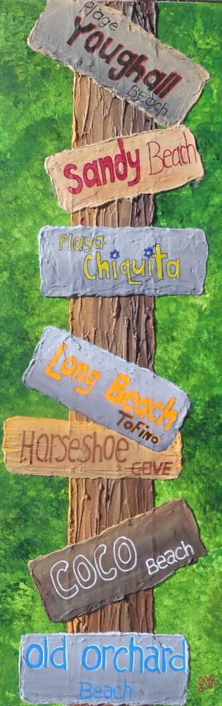 ''To the Beach'' 12x36