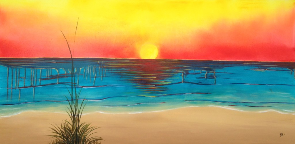Sunset 60x30