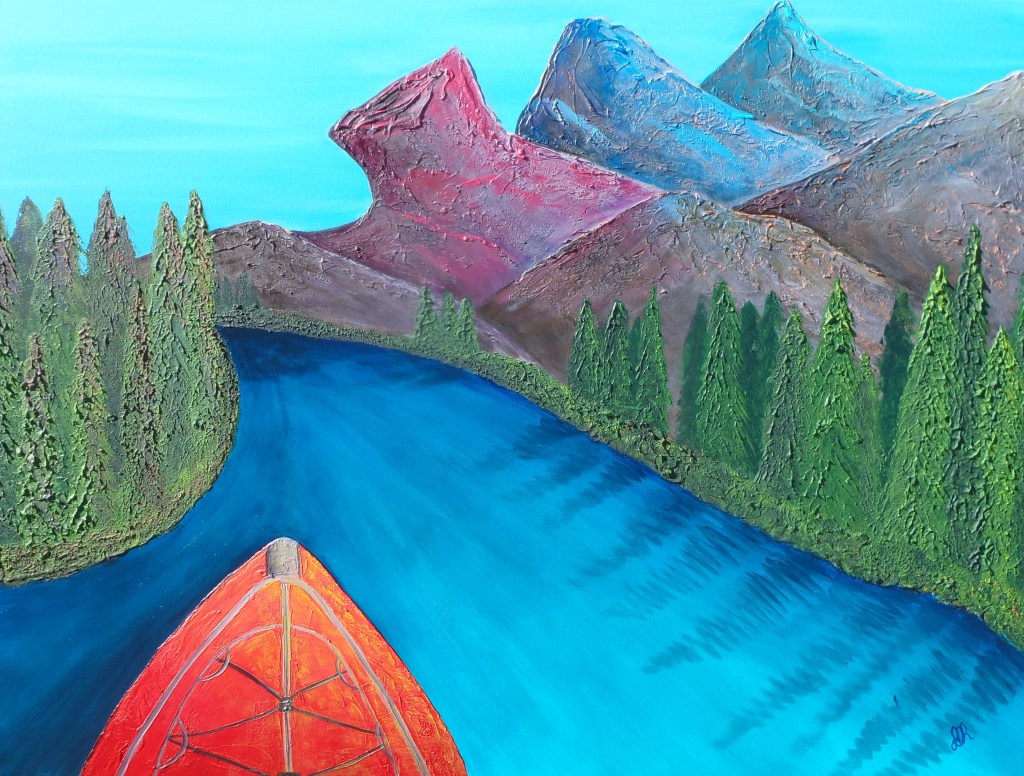 ''Bow River'' 48''x36''
